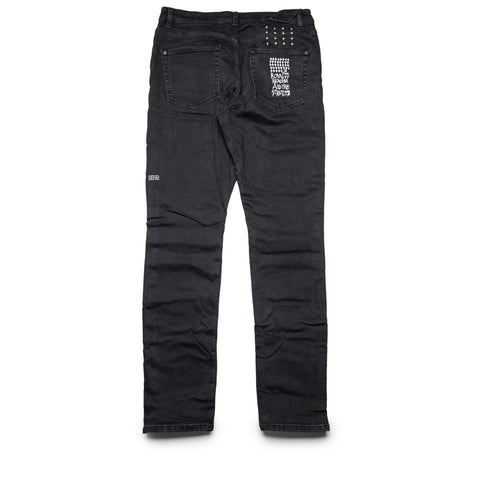 Ksubi Chitch Krow Krushed Denim Pant - Black