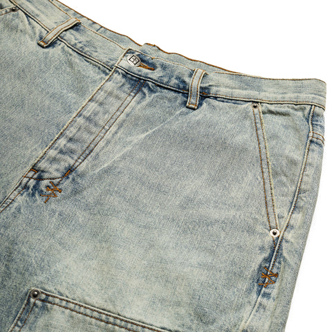 Ksubi Maxx Operator Dune Denim Short - Indigo