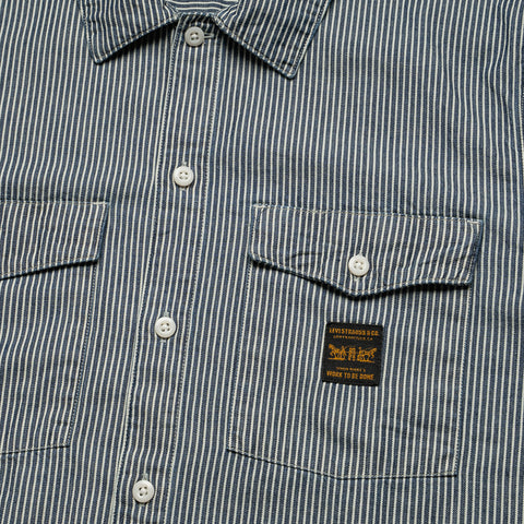 Levi's Relaxed Denim Worker Shirt - Washington Stripe III