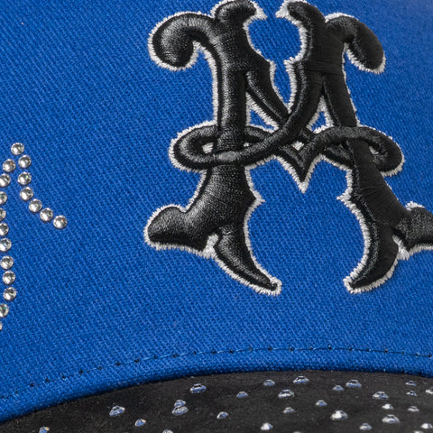 Lifted Anchors Blue Diamond Snapback - Blue/Black