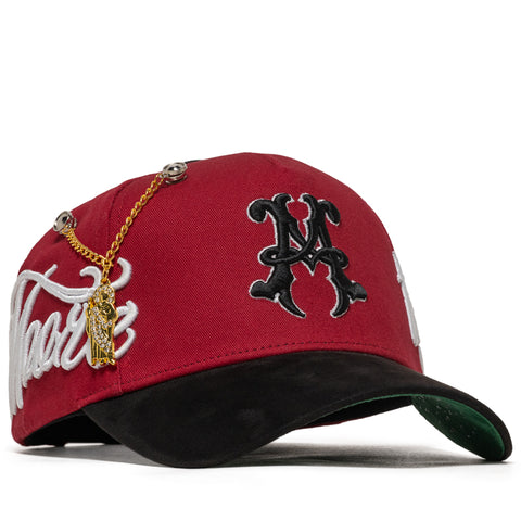 Lifted Anchors Red Diamond Snapback - Red/Black