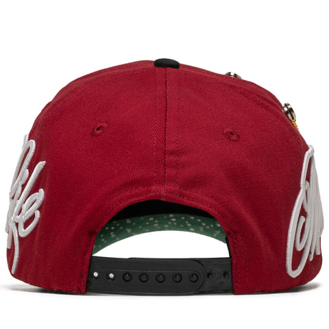 Lifted Anchors Red Diamond Snapback - Red/Black