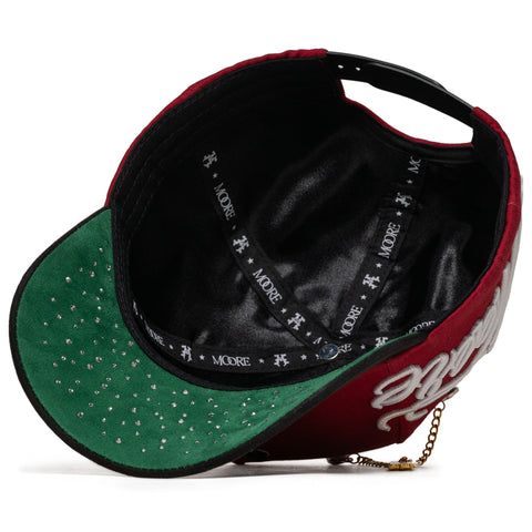 Lifted Anchors Red Diamond Snapback - Red/Black