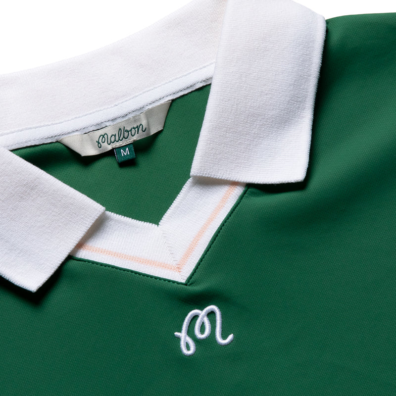 Malbon Golf Barrio Polo - Garden Green – Sneaker Politics