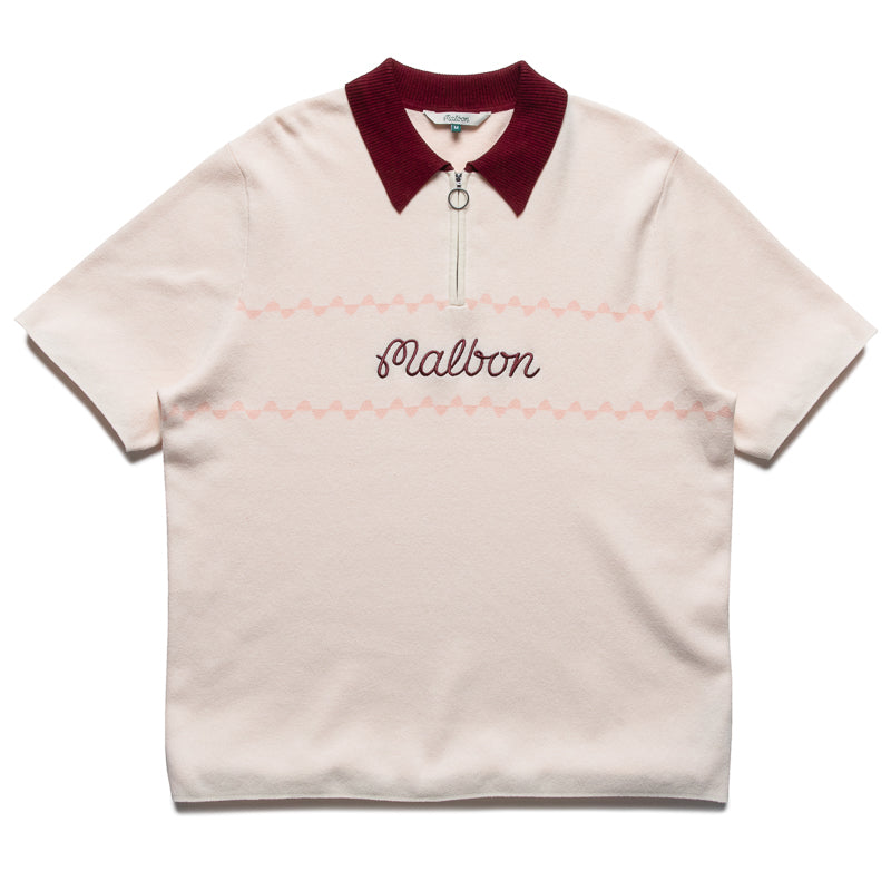 Malbon Golf Benny Polo - Whisper White – Sneaker Politics