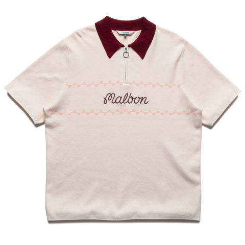 Malbon Golf Benny Polo - Whisper White