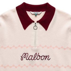 Malbon Golf Benny Polo - Whisper White