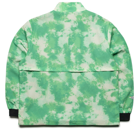 Malbon Golf x Grateful Dead Cascade Windshirt - Green Tie Dye
