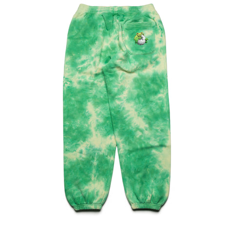 Malbon Golf x Grateful Dead Clubhouse Sweatpant - Green Tie Dye