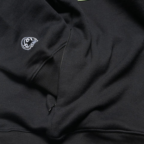 Malbon Golf x Grateful Dead Collegiate Sweatshirt - Black