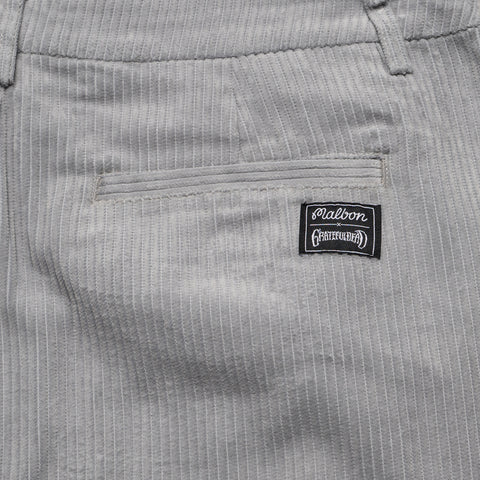 Malbon Golf x Grateful Dead Corduroy Pant - Grey