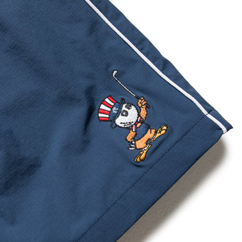 Malbon Golf Eagle Buckets Scooter Short - Navy