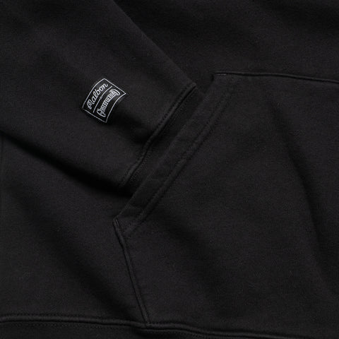 Malbon Golf x Grateful Dead Fesque Hoodie - Black