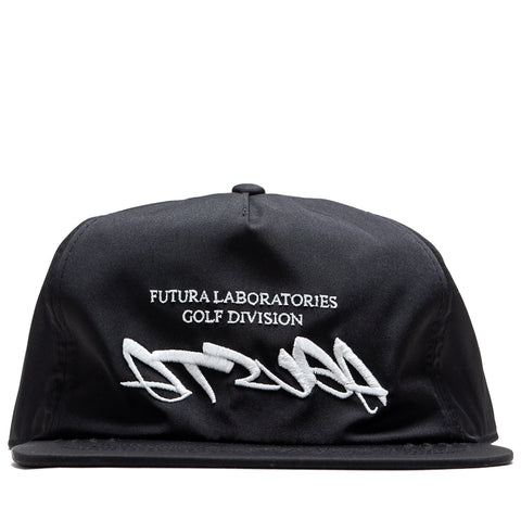 Futura Laboratories x Malbon Golf Atsuga Poly 5 Panel Snapback - Black