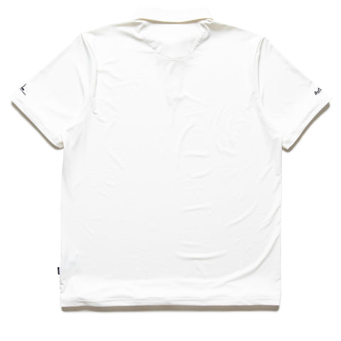 Futura Laboratories x Malbon Golf Poly Performance Polo - White