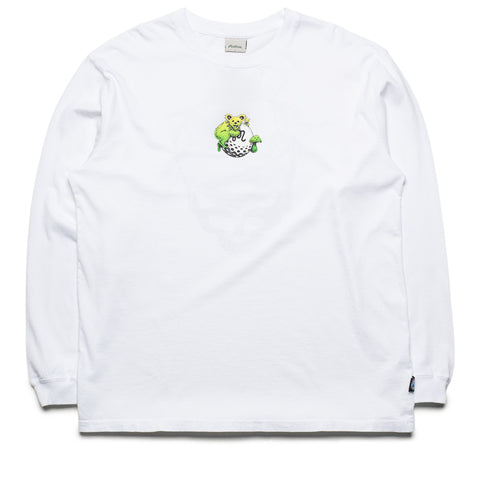 Malbon Golf x Grateful Dead Gorse L/S Tee - White