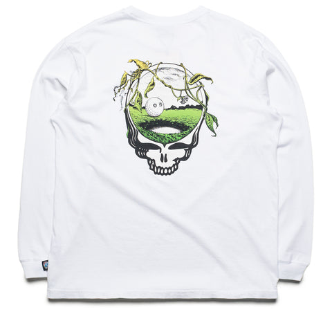Malbon Golf x Grateful Dead Gorse L/S Tee - White