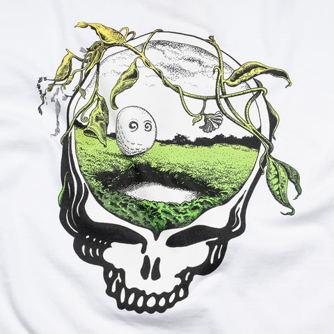 Malbon Golf x Grateful Dead Gorse L/S Tee - White