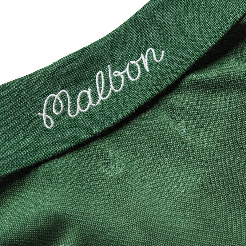 Malbon Golf Tiger Buckets Hoodie Hunter Green