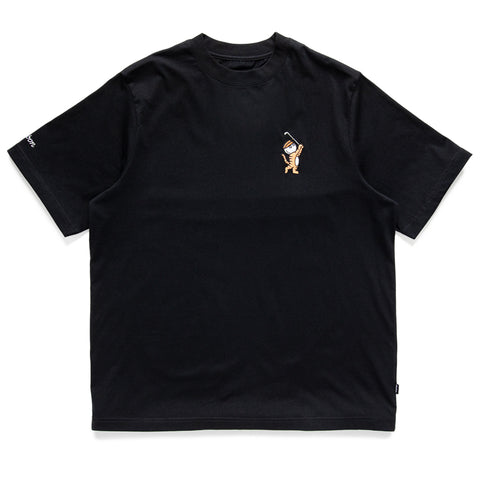 Malbon Golf Tiger Buckets Tee - Black