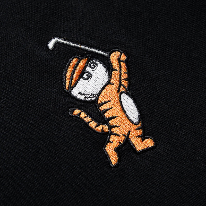Tシャツ・カットソー Malbon Golf Tiger Collection Tiger Bucket Point T-Shirt BLAC YOUTH TIGER BUCKETS TEE – Malbon Golf