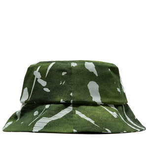 Malbon Golf Inkwash Bucket Hat - Olive Inkwash