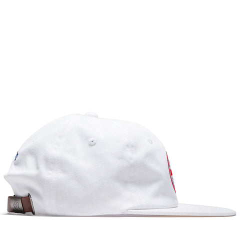 Malbon Golf In Golf We Trust Painters Hat - White