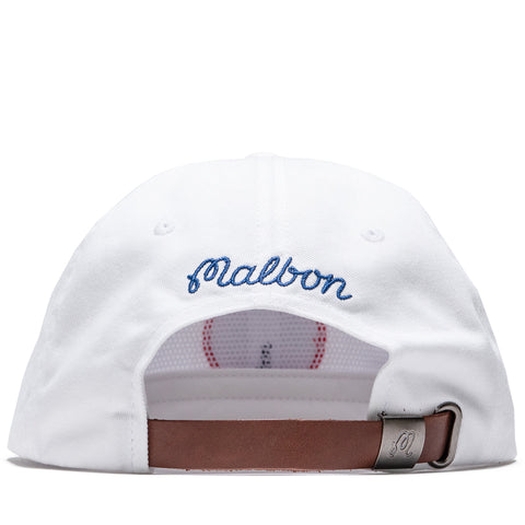 Malbon Golf In Golf We Trust Painters Hat - White