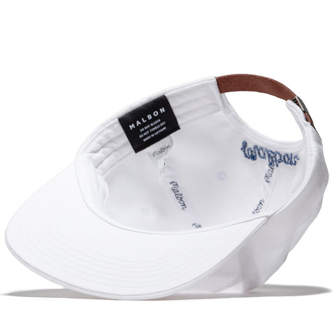 Malbon Golf In Golf We Trust Painters Hat - White