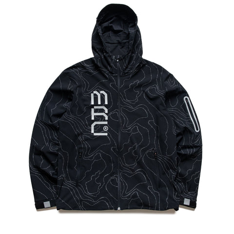 Malbon Run Club MRC Shell Jacket - Jet Black