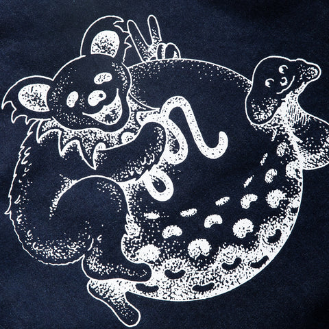 Malbon Golf x Grateful Dead Moto Jacket - Denim