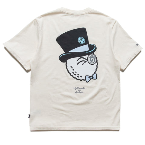 Malbon Golf x Bettinardi Gangster Bermuda Tee - Egret
