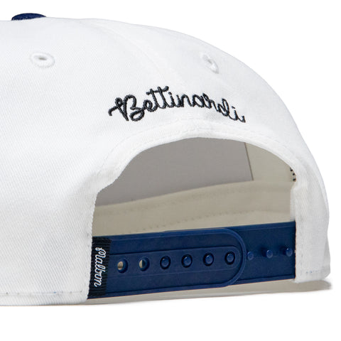 Malbon Golf x Bettinardi Gangster Buckets Snapback - White