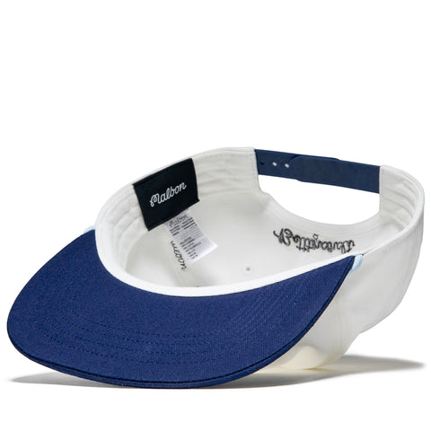 Malbon Golf x Bettinardi Gangster Buckets Snapback - White
