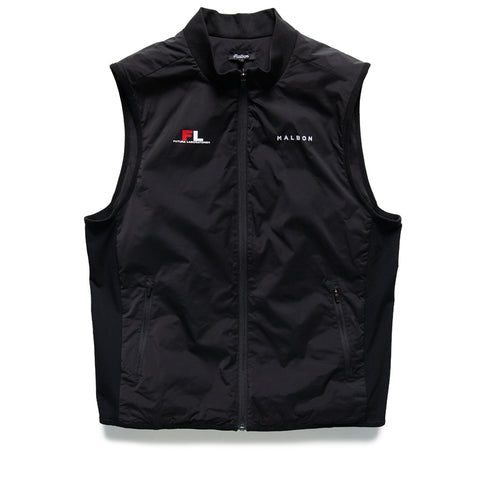 Futura Laboratories x Malbon Golf Poly Down Vest - Black
