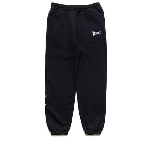 Malbon Golf x Politics Clubhouse Sweatpant - Black
