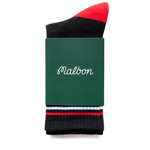 Malbon Golf x Santa Cruz Socks - Black