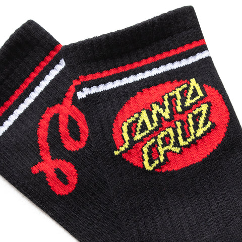 Malbon Golf x Santa Cruz Socks - Black