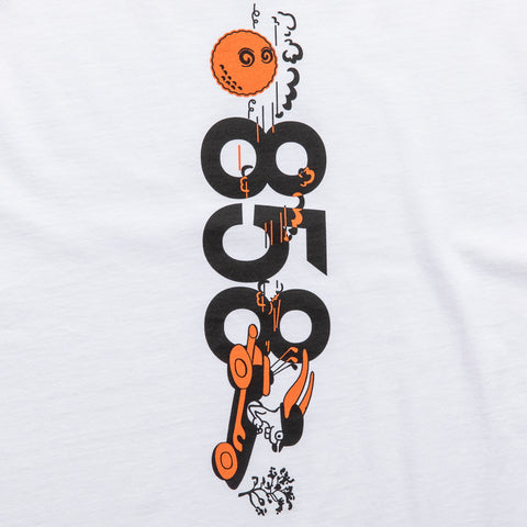 Malbon Golf x Torrey Pines Bermuda 858 Tee - White
