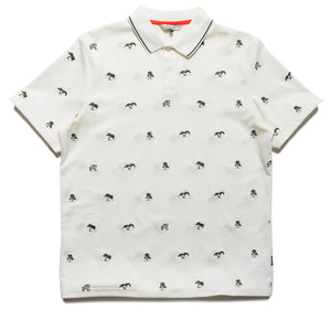 Malbon Golf x Torrey Pines Polo - Egret