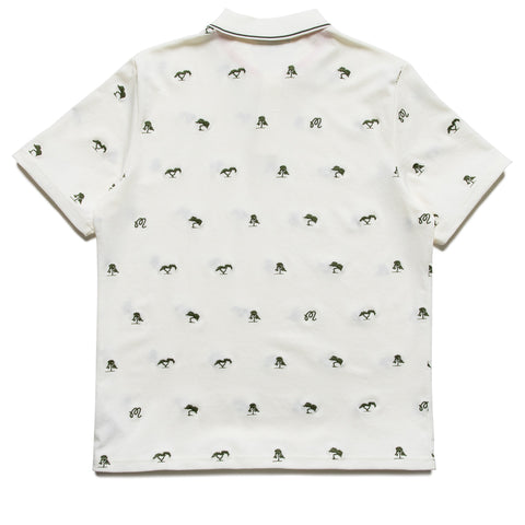 Malbon Golf x Torrey Pines Polo - Egret