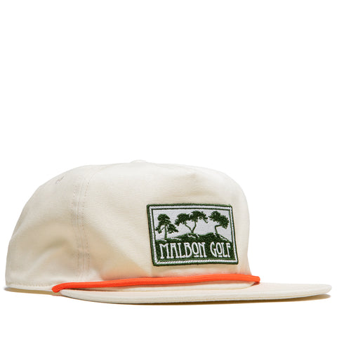 Malbon Golf x Torrey Pines Rope Hat - Egret