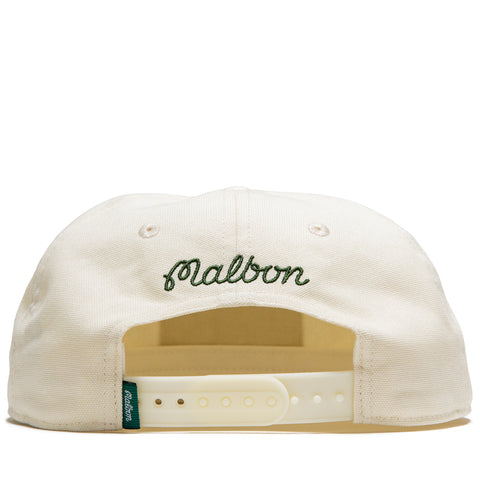 Malbon Golf x Torrey Pines Rope Hat - Egret