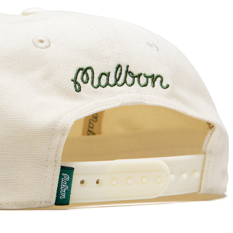 Malbon Golf x Torrey Pines Rope Hat - Egret