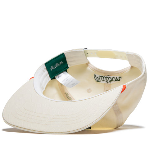 Malbon Golf x Torrey Pines Rope Hat - Egret