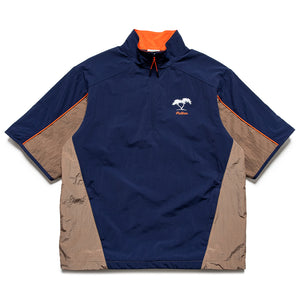 Malbon Golf x Torrey Pines Windshirt - Baritone Blue/Sea Turtle