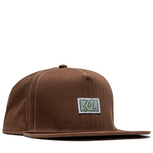 Malbon Golf Station Snapback - Carafe