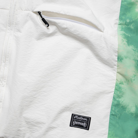 Malbon Golf x Grateful Dead Underwood Windshirt - White