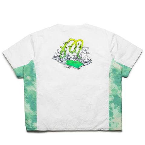 Malbon Golf x Grateful Dead Underwood Windshirt - White