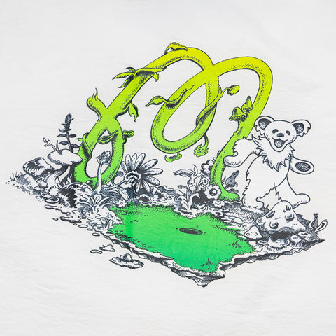 Malbon Golf x Grateful Dead Underwood Windshirt - White